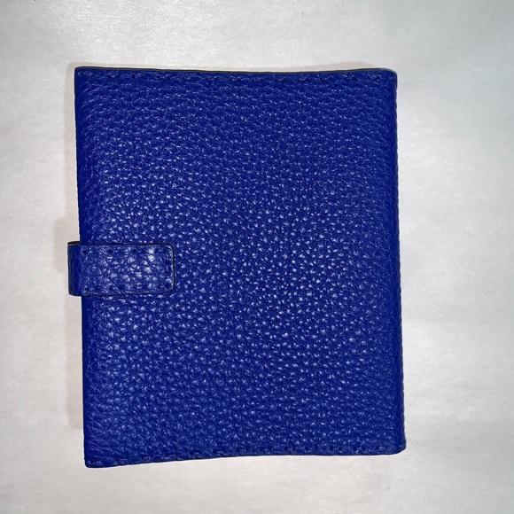 NIB auth FENDI cobalt blue SELLERIA purse CALENDAR - Picture 12 of 13